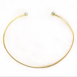 Anthropologie Gemstone Collar